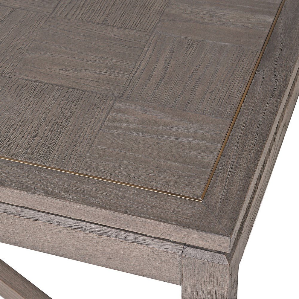 Agartha Taupe Squares Coffee Table - LUXONAS