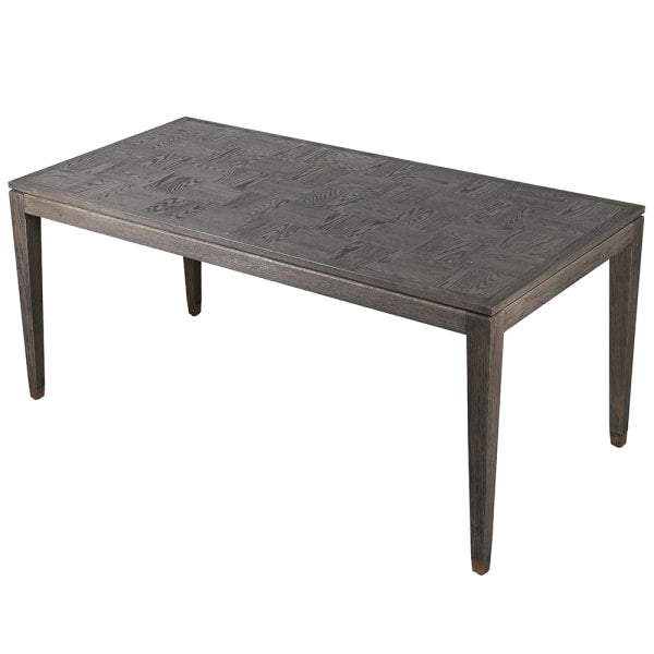 Agartha Taupe Squares Small Dining Table - LUXONAS