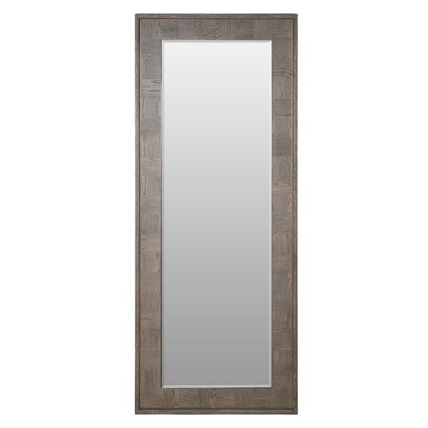 Agartha Taupe Tall Wall Mirror - LUXONAS
