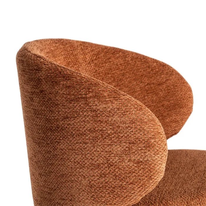 Alder Curve Rust Stool - LUXONAS