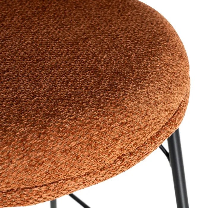 Alder Curve Rust Stool - LUXONAS