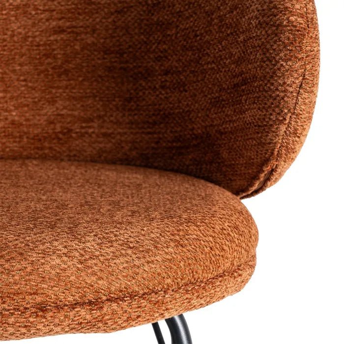 Alder Curve Rust Stool - LUXONAS