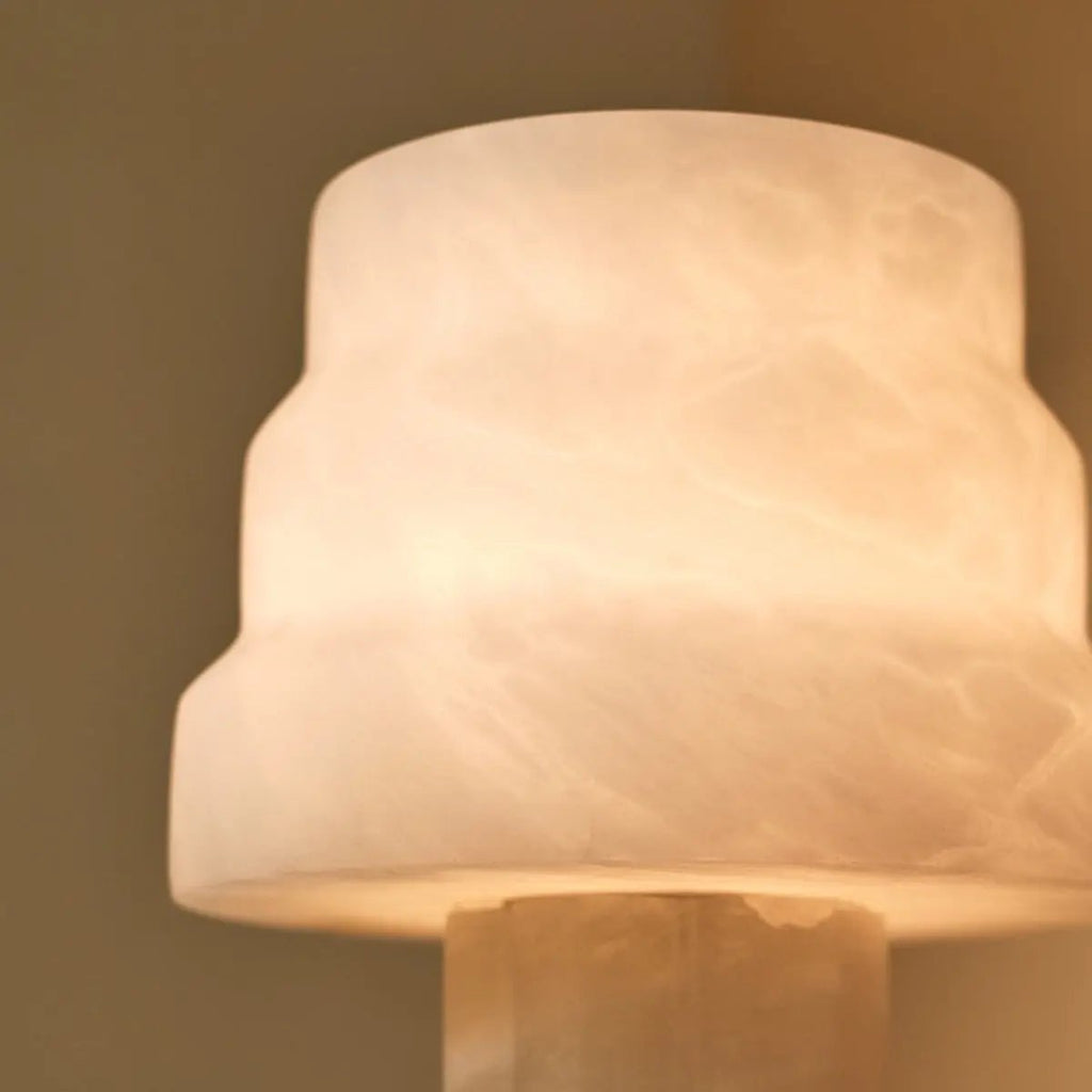 Alessandra Alabaster Lamp | Elegant Modern Lighting - LUXONAS HOME