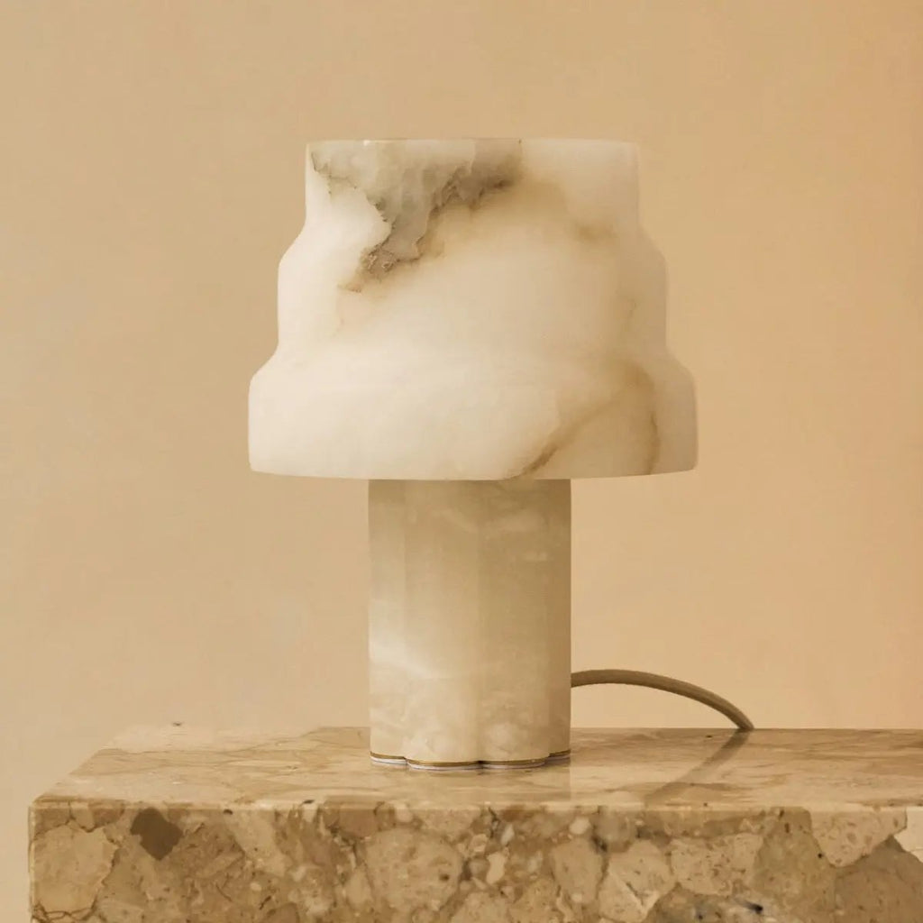 Alessandra Alabaster Lamp | Elegant Modern Lighting - LUXONAS HOME