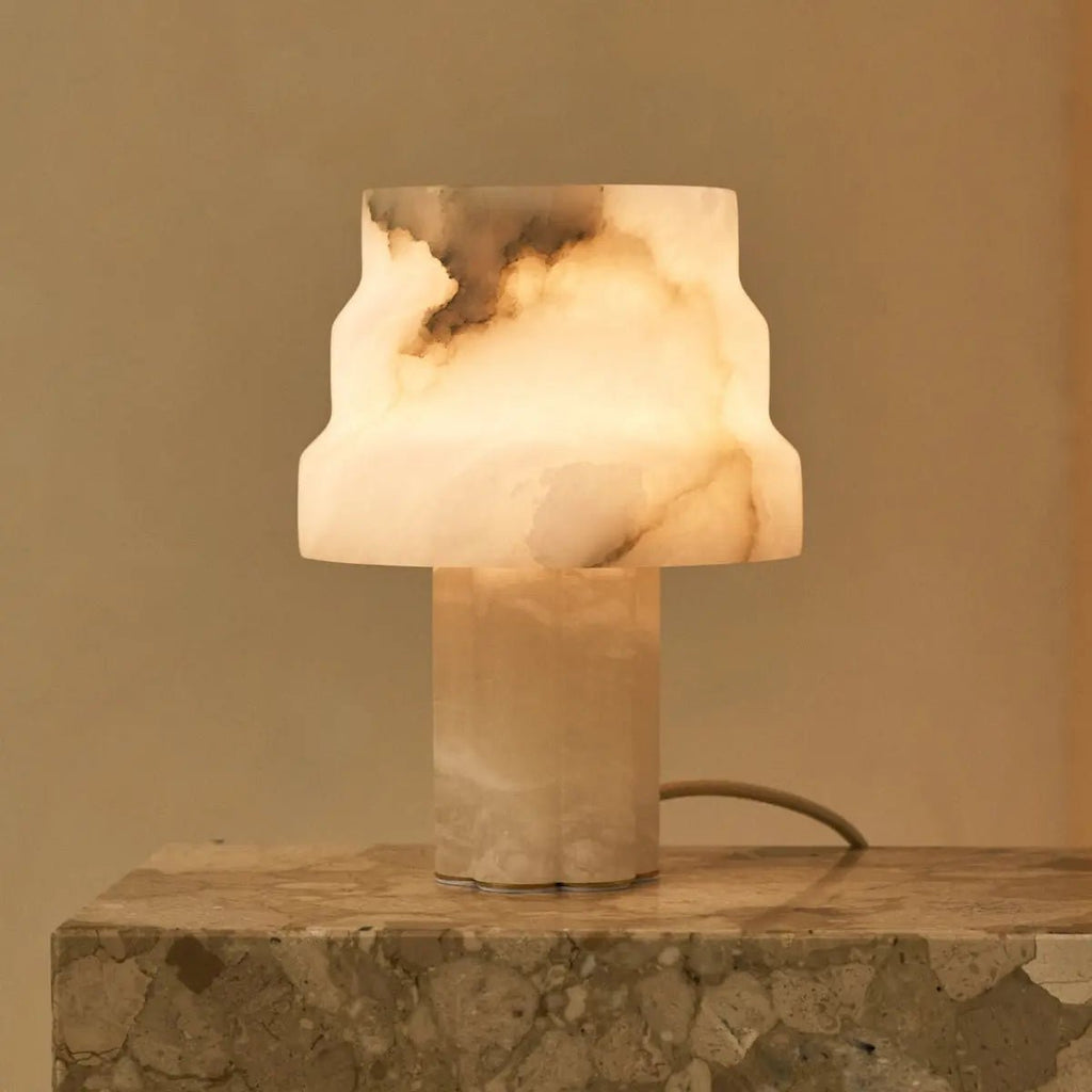 Alessandra Alabaster Lamp | Elegant Modern Lighting - LUXONAS HOME