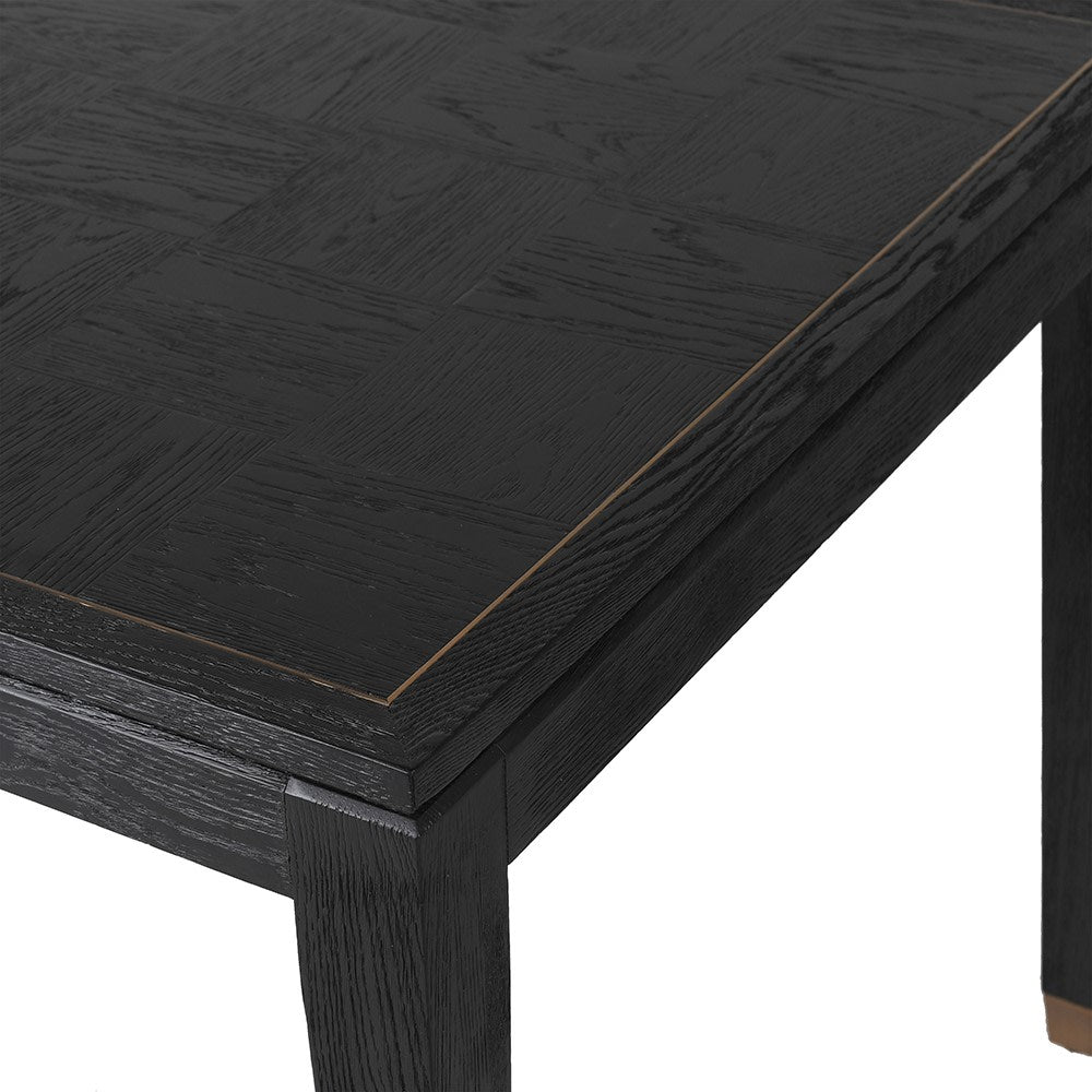 Altham Black Dining Table - LUXONAS