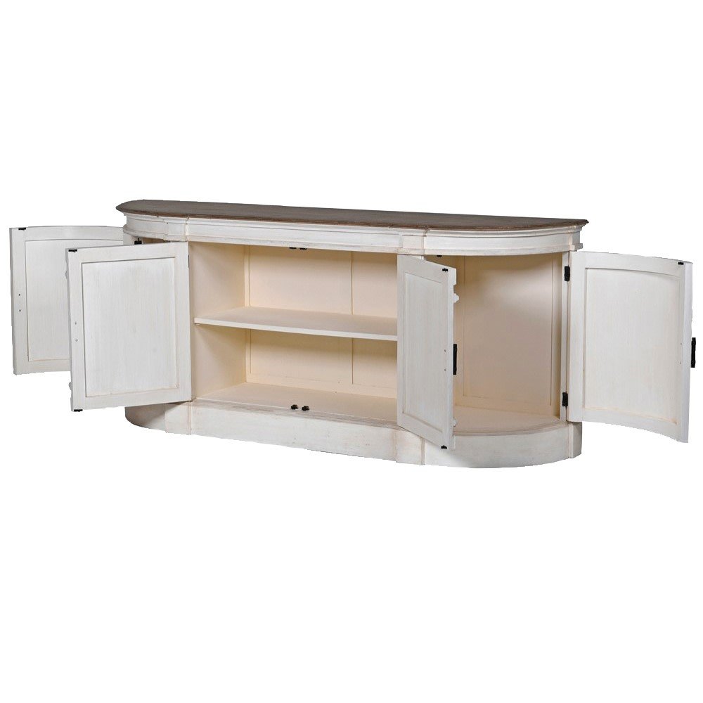 Amida 4 Door Rounded Sideboard - LUXONAS HOME