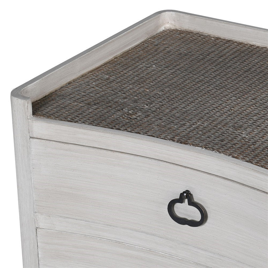 Amida Wooden 3 Drawer Bedside
