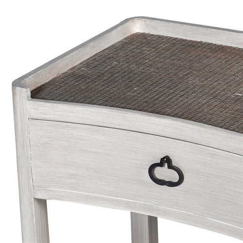 Amida Wooden Bedside Table Made from Durable Durian Wood