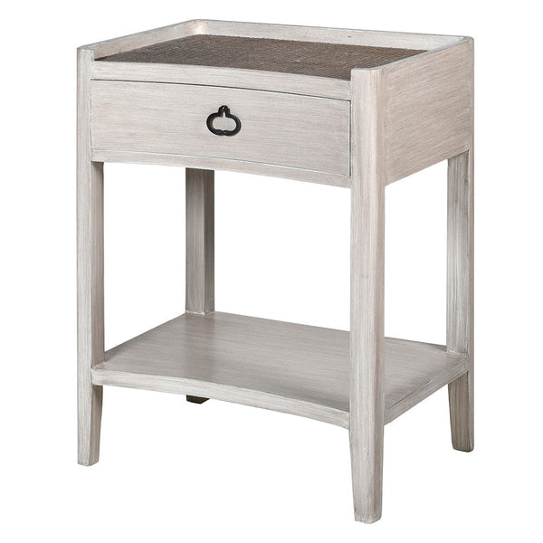 Amida Wooden Bedside Table Made from Durable Durian Wood