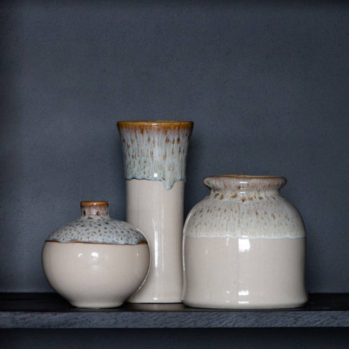 Amy Ceramic Funnel Vase