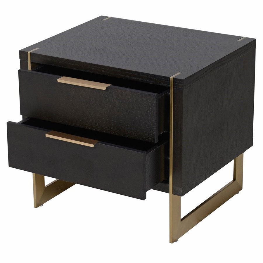 Andros 2 Drawer Bedside Table