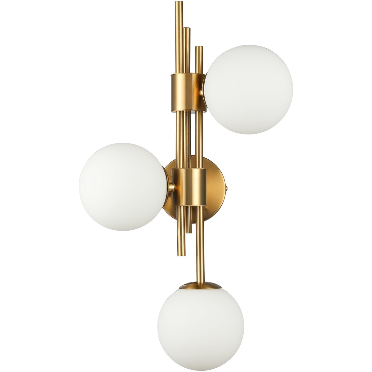 Ann Wall Lamp White Gold - LUXONAS HOME