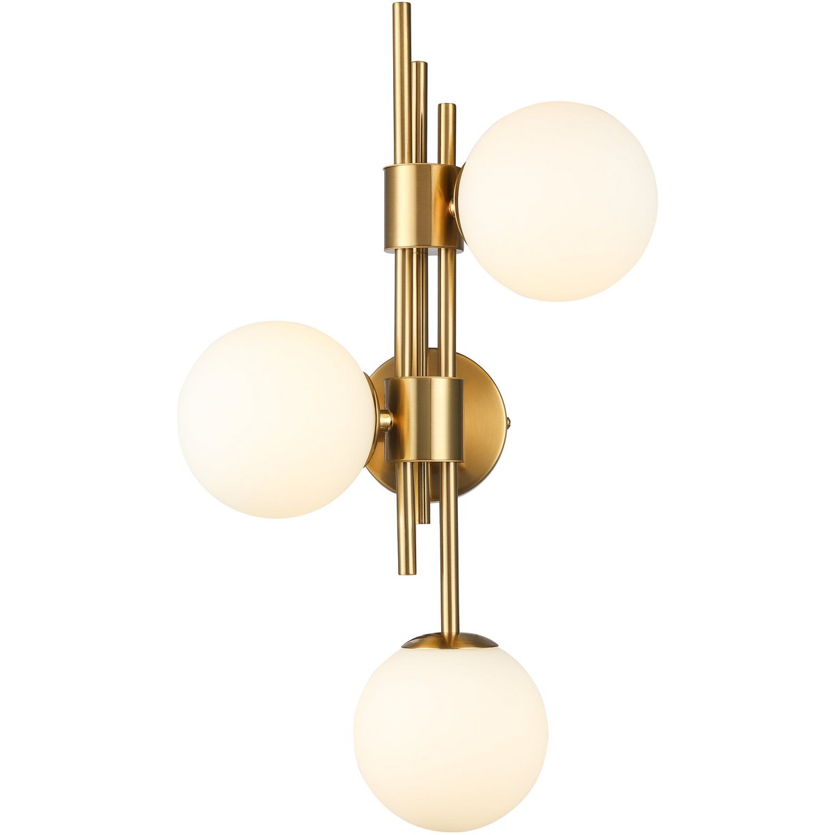 Ann Wall Lamp White Gold - LUXONAS HOME