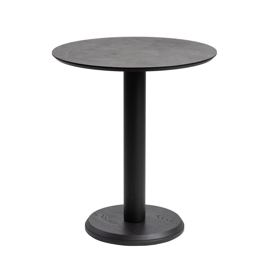Anthracite Contract Table with Metal and Wood