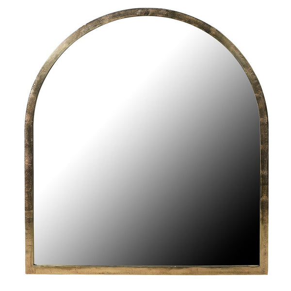 Antique Brass Arch Mirror