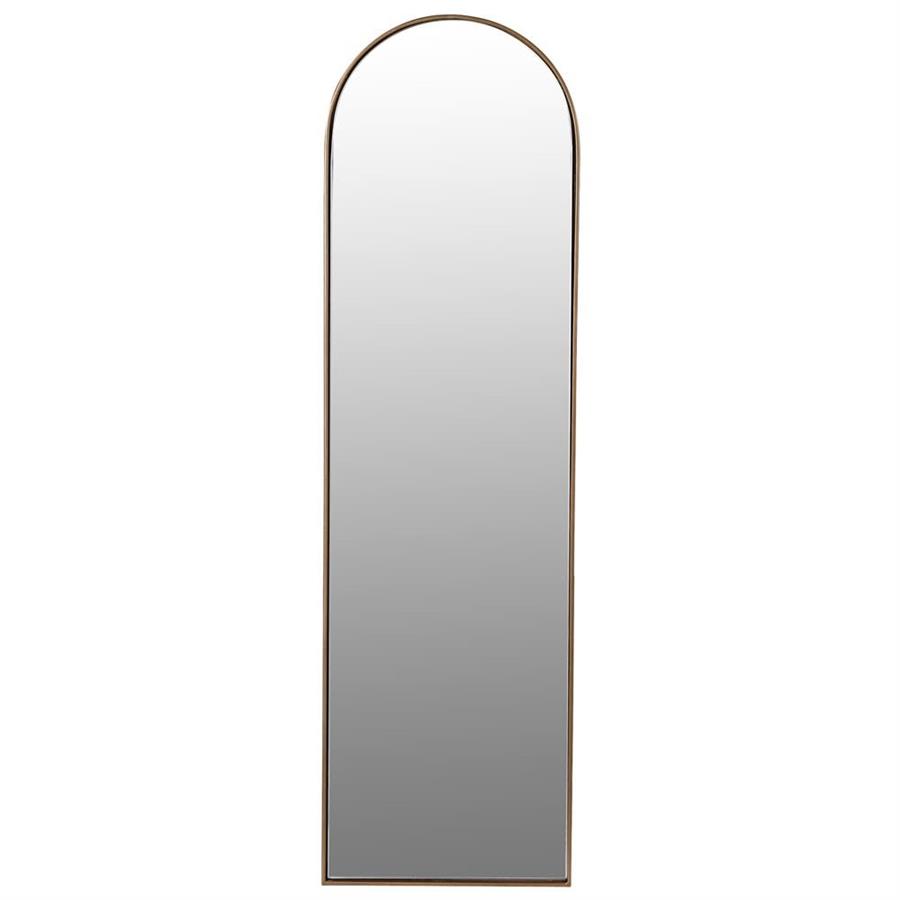 Arch Top Metal Framed Mirror