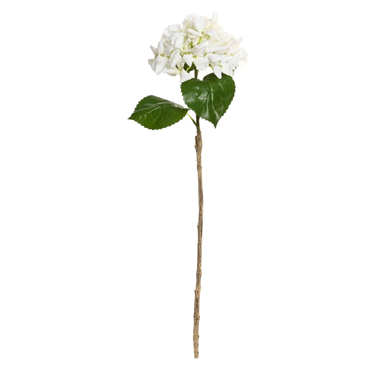 White Artificial Silk Flower