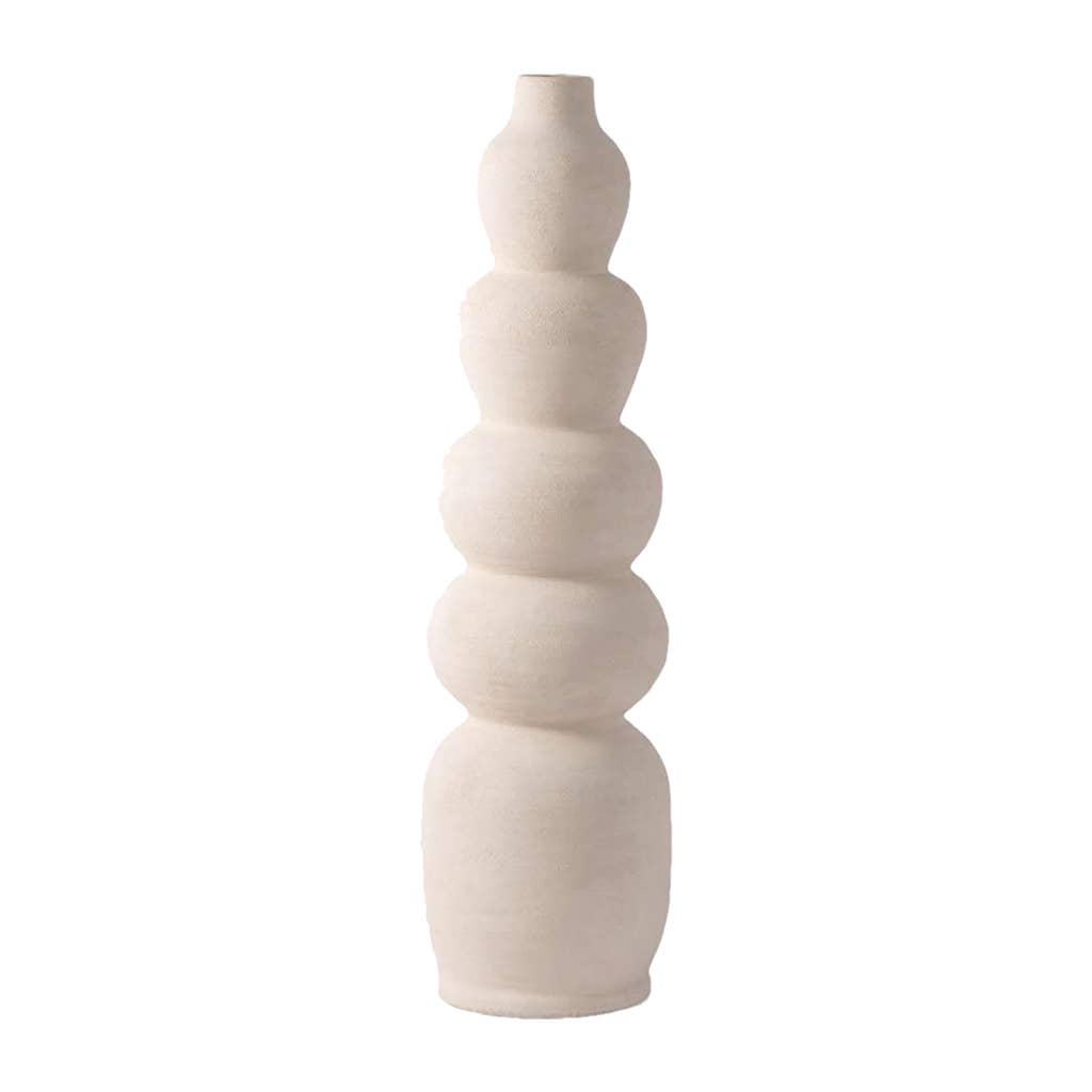 Atlas White Vase