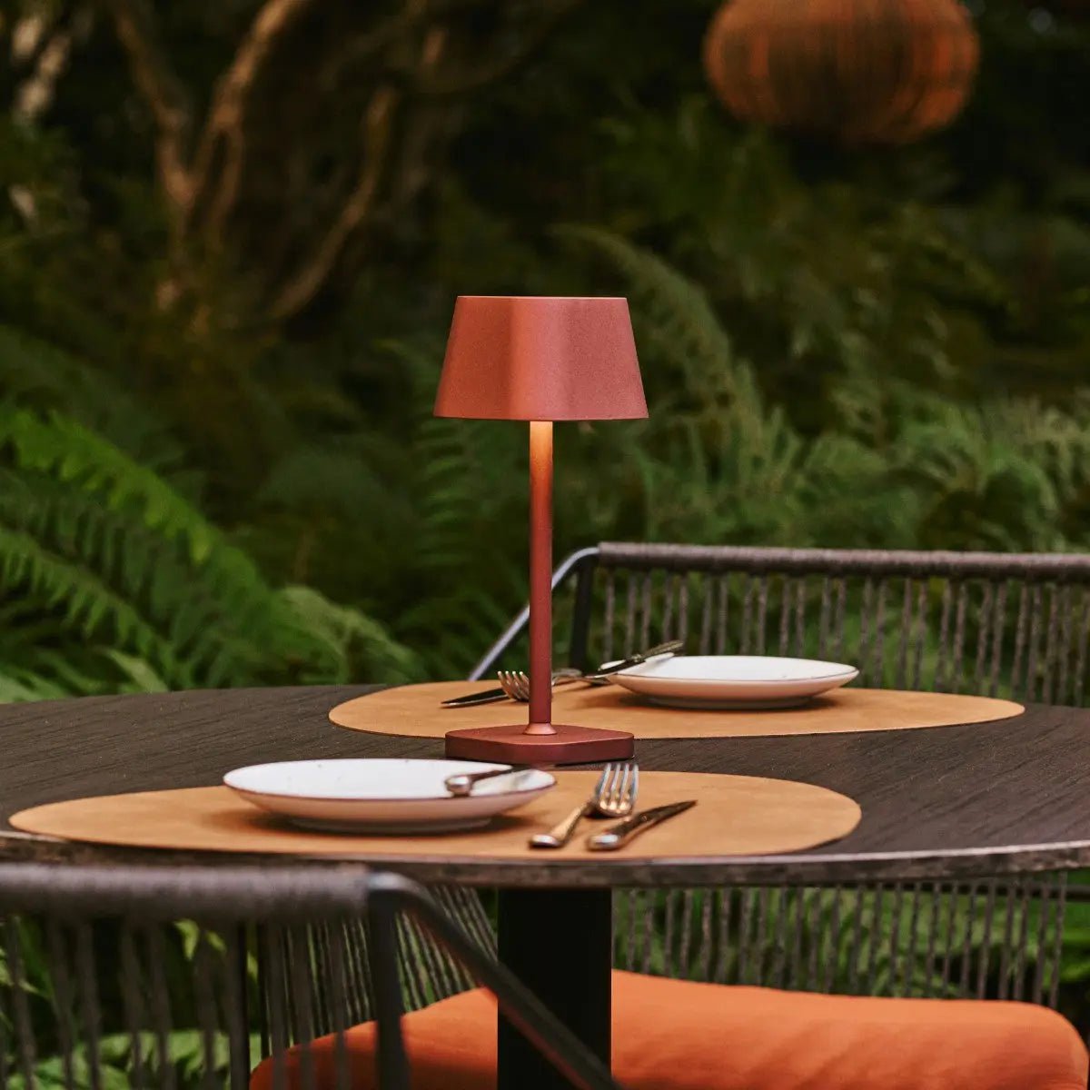 Ava Bronze Rechargeable Table Lamp | Stylish, Cordless & Dimmable - LUXONAS HOME