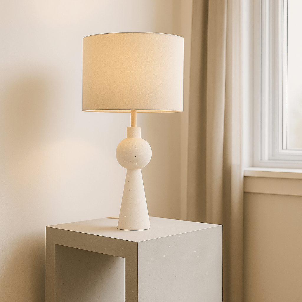 Ball Base Table Lamp - LUXONAS