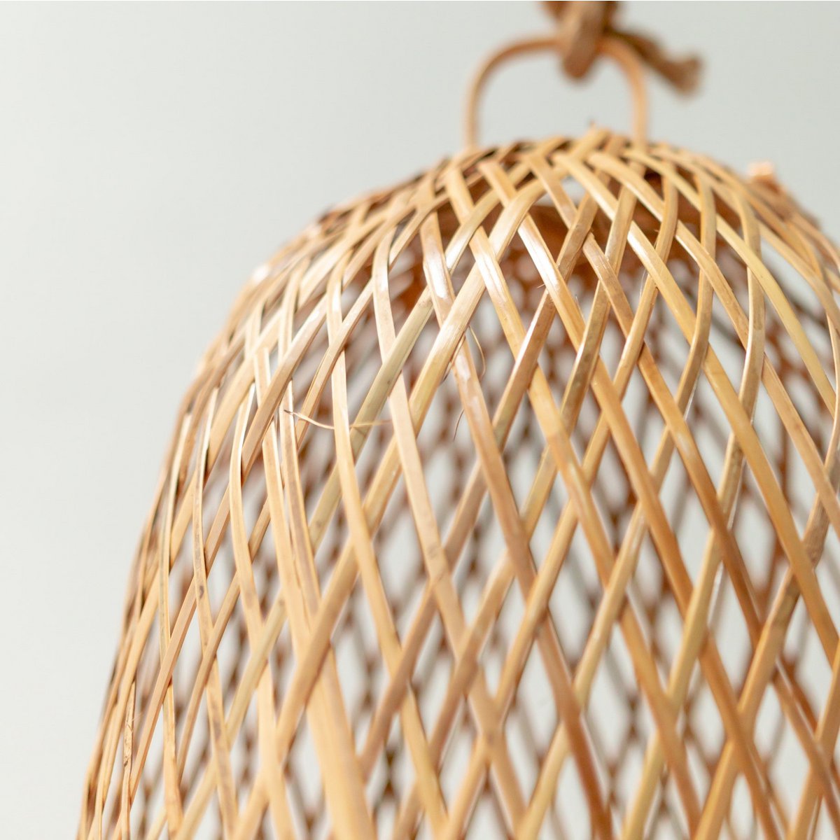 Bamboo Lamp | Natural Lampshade | Woven Ceiling Lamp CAMAYA - LUXONAS HOME