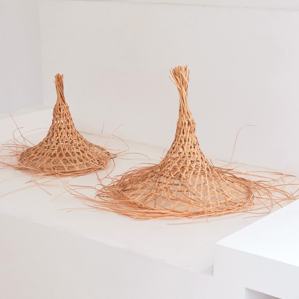 Bamboo Lampshade with Tassels | Natural Lampshade | Pendant Lamp GILI - LUXONAS HOME