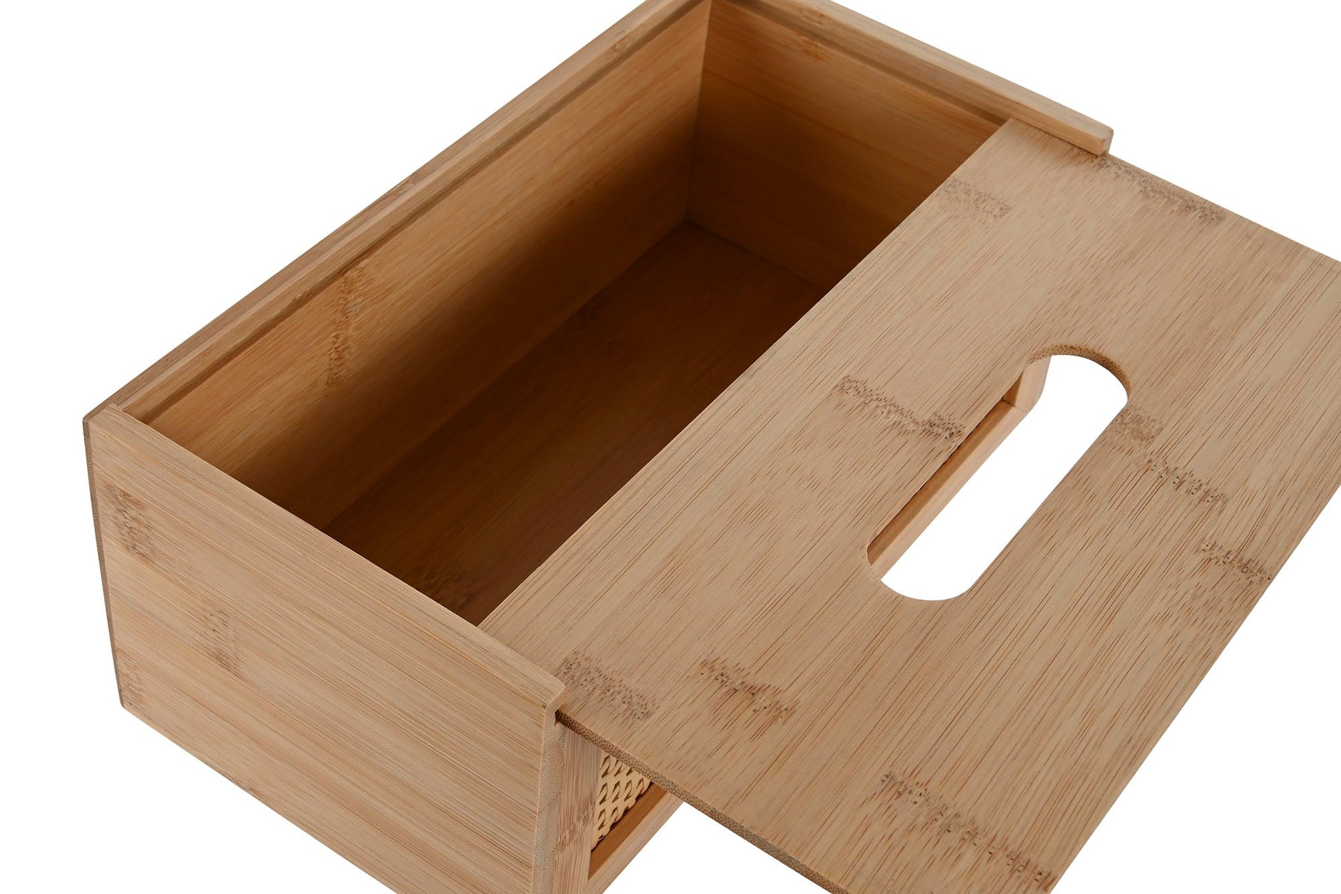 Bamboo & Rattan Tissue Box - LUXONAS