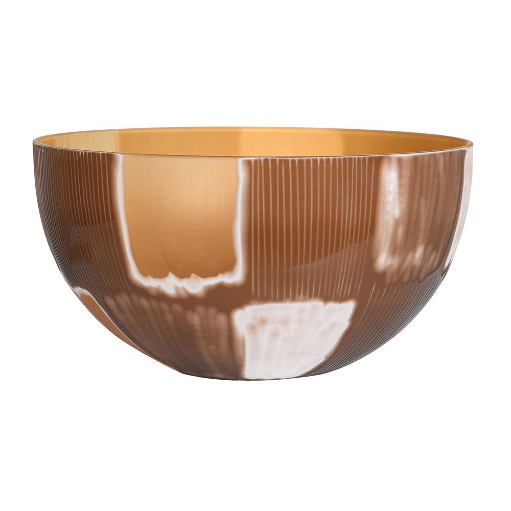 Bardot Glass Bowl - Elegant Decorative Accent - LUXONAS