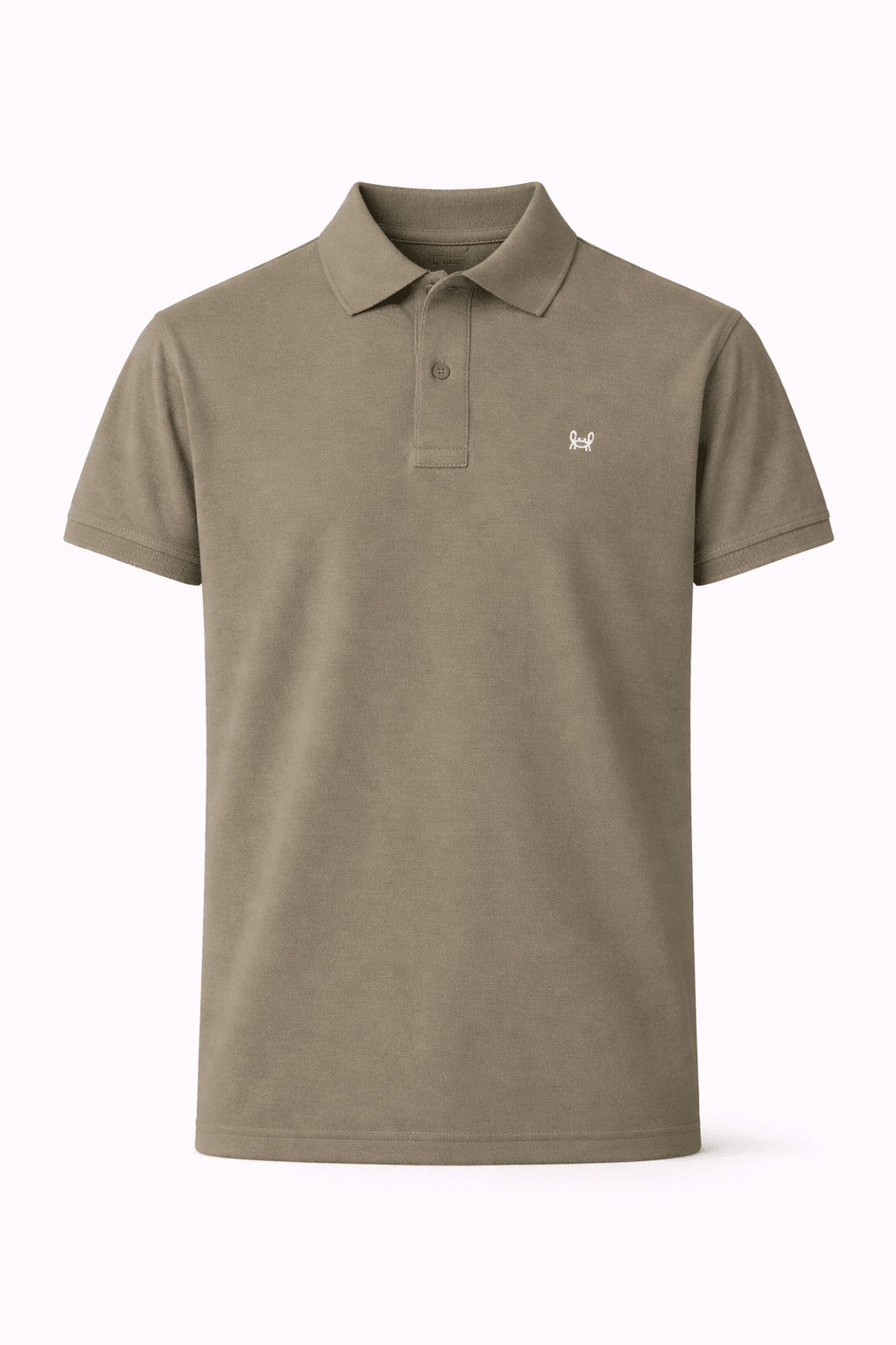 Basic Short Sleeve Polo Khaki Green - LUXONAS HOME
