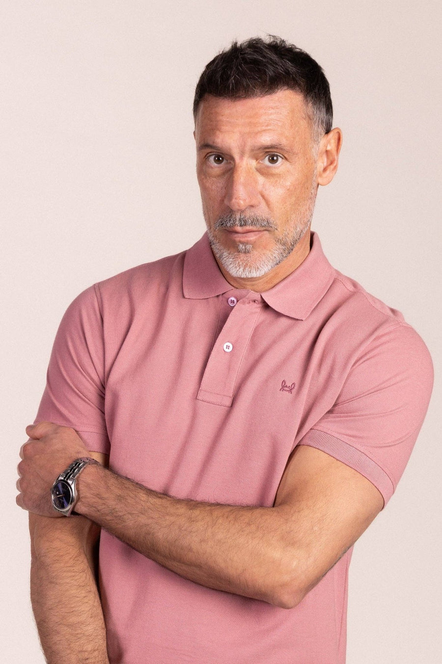 Basic Short Sleeve Polo Shirt