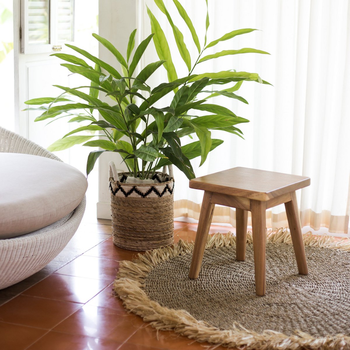 Basket | Laundry Basket | Plant Basket DALU made of Banana Fibre (3 sizes) - LUXONAS HOME