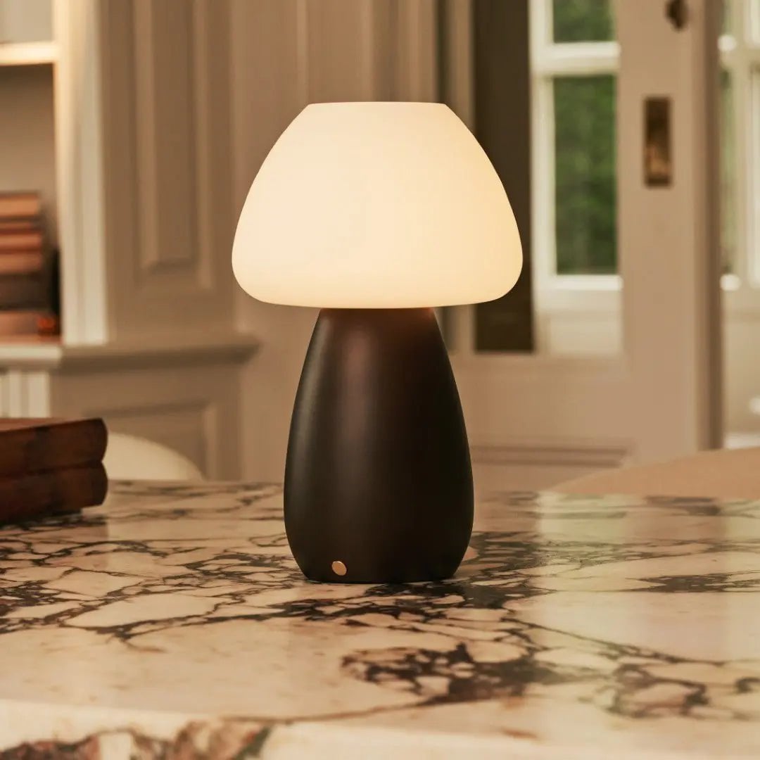 Bear Dark Brown Rechargeable Lamp | Cordless, Dimmable & Up to 100 Hours of Battery Life - LUXONAS HOME