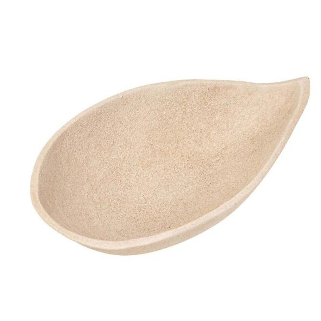 Beige Pointed Ceramic Bowl - Elegant and Versatile Home Decor - LUXONAS