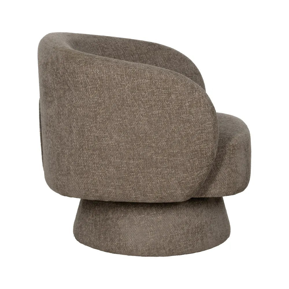 Beige Weave Highback Armchair - LUXONAS HOME