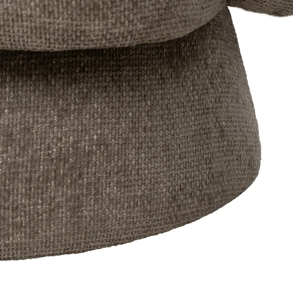 Beige Weave Highback Armchair - LUXONAS HOME