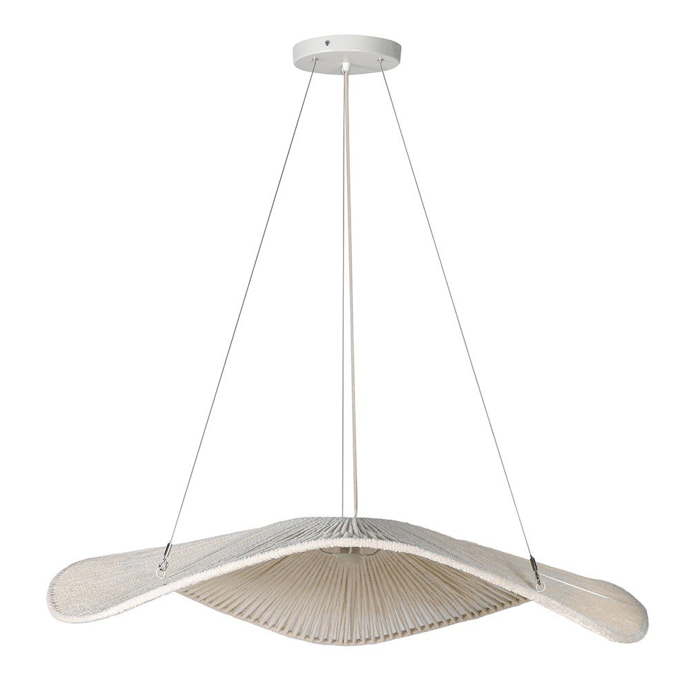 Belfry Cotton Pendant Light - LUXONAS
