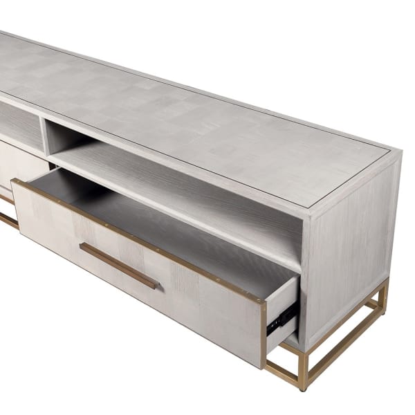 Belmont Bliss 2 Drawer TV Unit - LUXONAS