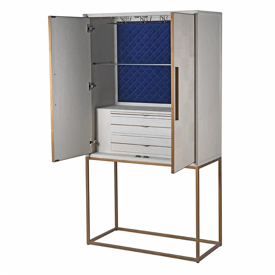 Belmont Bliss Square Bar Cabinet - LUXONAS