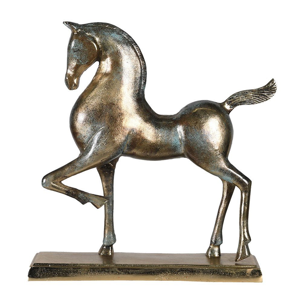 Benin Bronze Horse - LUXONAS