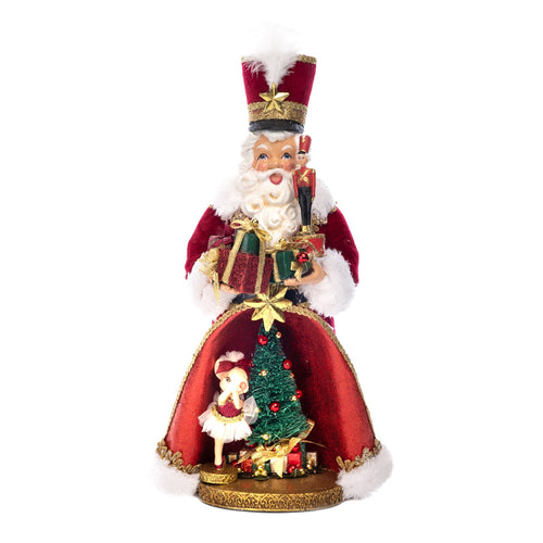 Bettina Scene Nutcracker with Tree – Classic Holiday Decor - LUXONAS