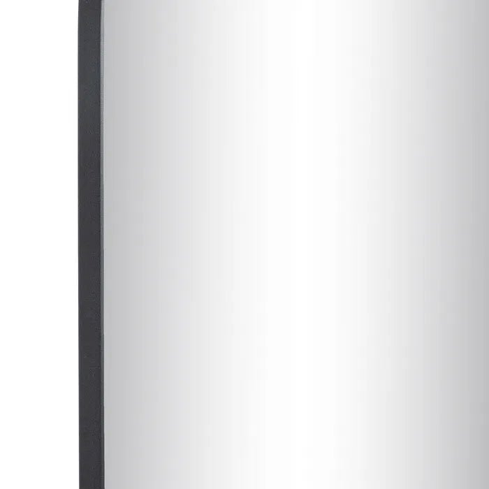 Black Aluminium Curve Top Floor Mirror 180 x 80 - LUXONAS