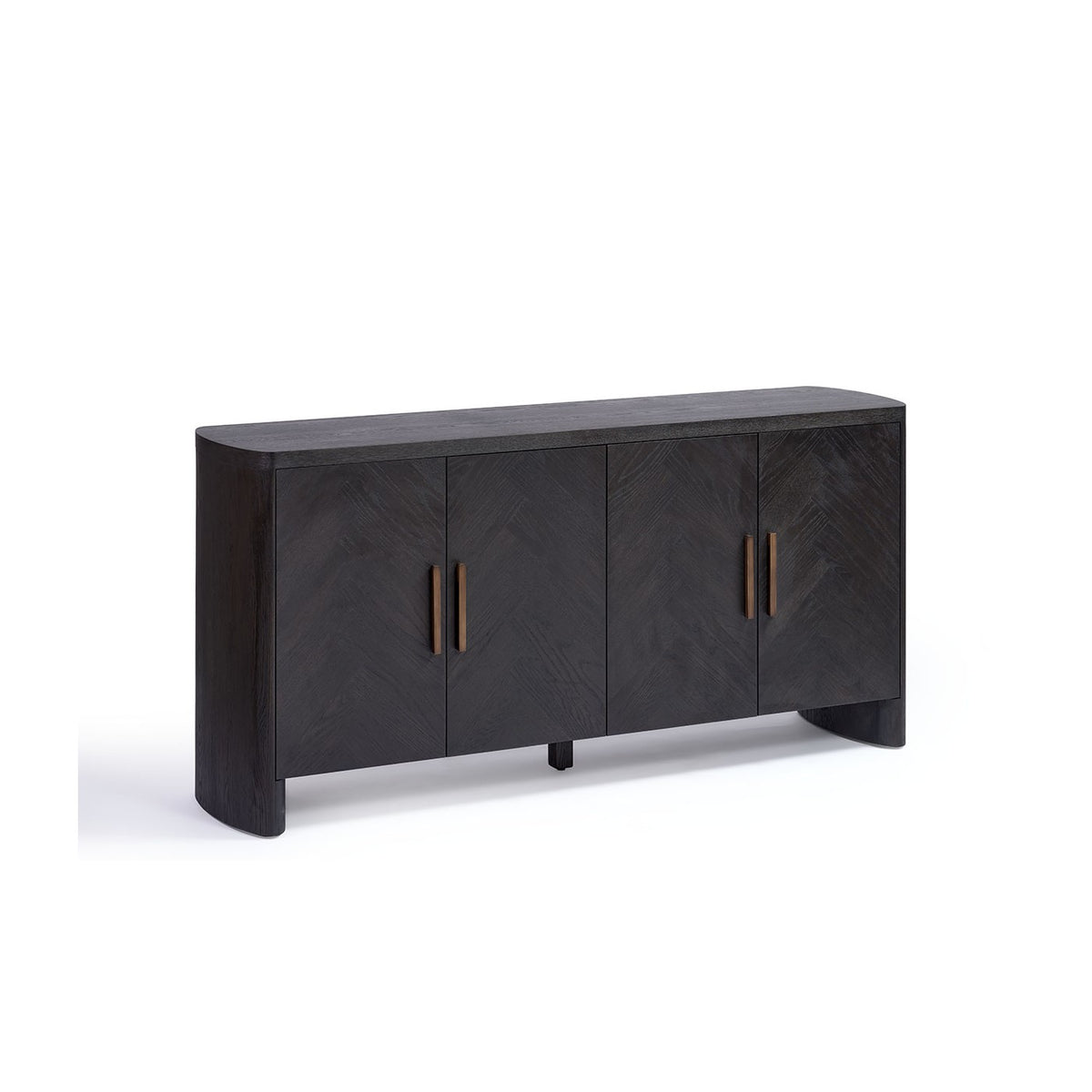 San Diego Herringbone Oak Sideboard