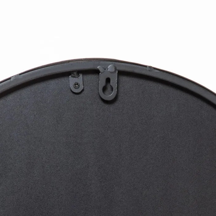 Black Curve Edge Wall Mirror - Elegant and Functional Home Decor - LUXONAS