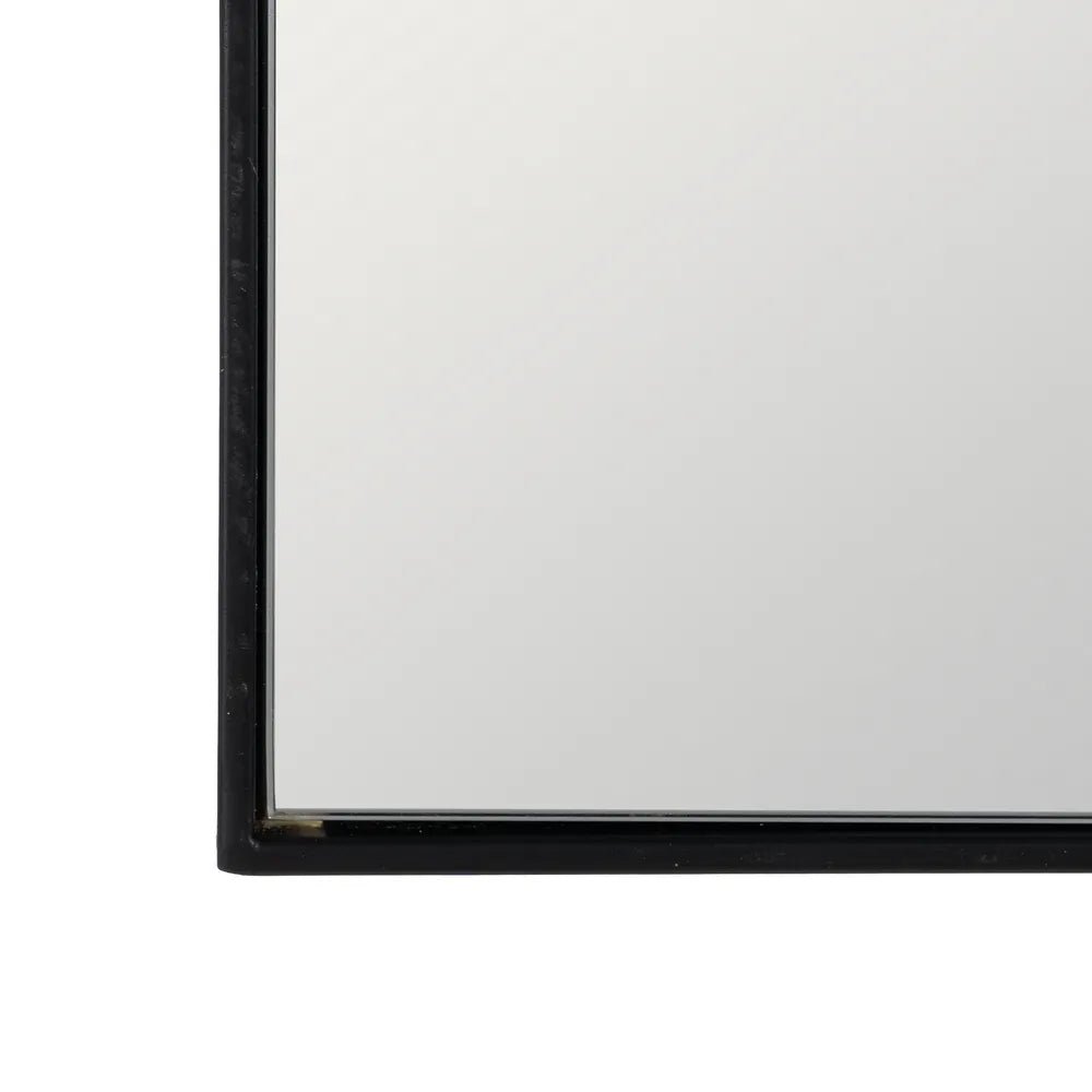 Black Framed Dome Mirror - LUXONAS