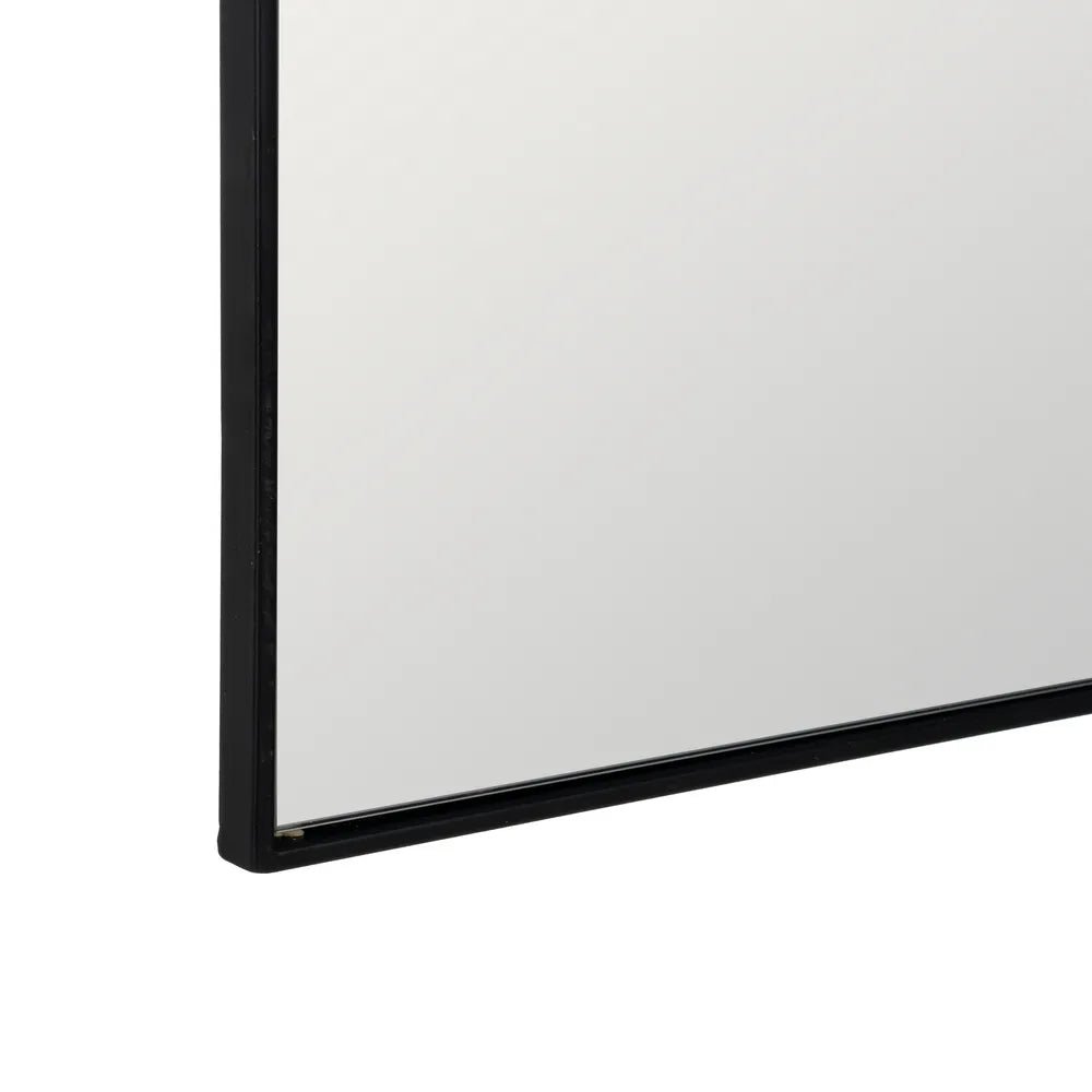 Black Framed Dome Mirror - LUXONAS