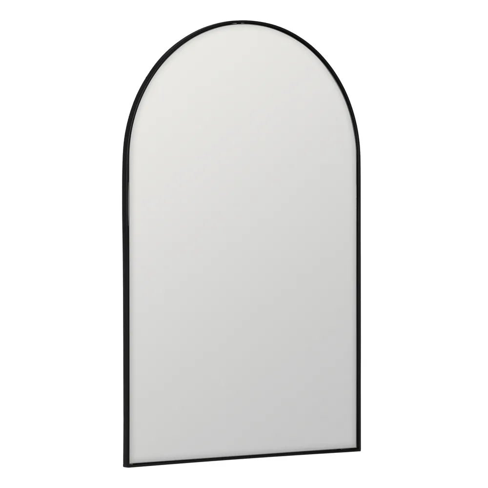 Black Framed Dome Mirror - LUXONAS