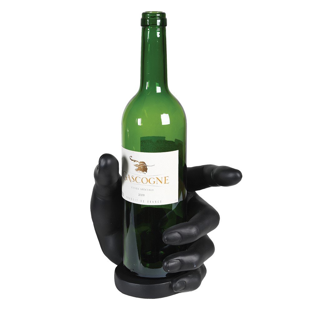 Black Hand - Shaped Bottle Holder - LUXONAS HOME