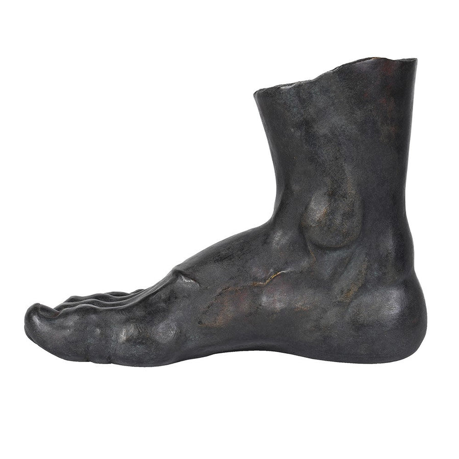 Black Hercules Right Foot Sculpture