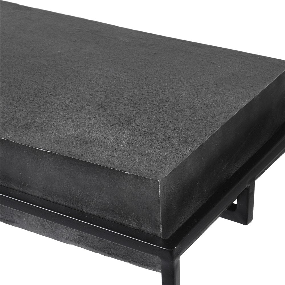 Black Iron Console Table - Elegant and Durable Entryway Furniture - LUXONAS